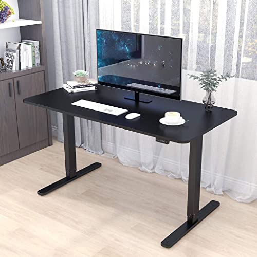 TREXD Electric Standing Desk Height Adjustable Desk, 48 X 24 Inches Computer Desk for Workstation Home Office Table Sit Stand Desk