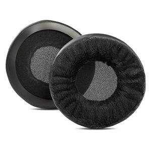 YDYBZB Thicker Upgrade Ear Pads Cushion Memory Foam Earpads Replacement Compatible with AKG K52 K72 K92 K240 Headphones (Black Velour)