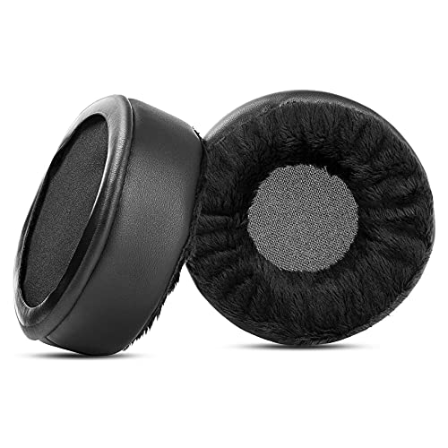 YDYBZB Thicker Upgrade Ear Pads Cushion Memory Foam Earpads Replacement Compatible with AKG K52 K72 K92 K240 Headphones (Black Velour)