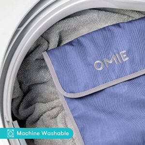 OmieBox Lunch Bag - Washable, Foldable, Durable, WaterResistant Fabric with Interior Pocket and External Bottle Holder.