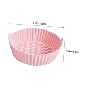 UPKOCH 8 Pcs air fryer pan oven basket air fryer Air Fryer Silicone Basket air fryer liner silicone baking mat accessories for air fryer large basket rubber Silica gel lift non stick