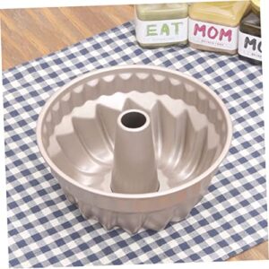 UPKOCH 2pcs cake mold baking dishes for oven round cake baking fluted cake pan nonstick fluted tube pan cookie cutters cupcake DIY Kitchen Gadget baking supplies biscuit Non-stick coating