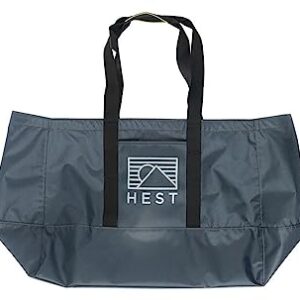 HEST Tote 50 - Camp Carry All Bag - Durable Outdoor Ready Camping Tote Bag - Carry Straps and Exterior Pocket - 50 Liter Capacity