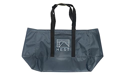 HEST Tote 50 - Camp Carry All Bag - Durable Outdoor Ready Camping Tote Bag - Carry Straps and Exterior Pocket - 50 Liter Capacity