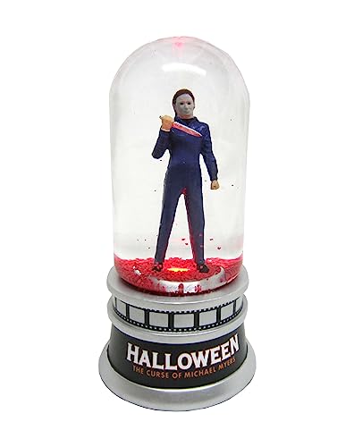 Spirit Halloween The Curse of Michael Myers Snow Globe | Officially Licensed | Halloween Snow Globe