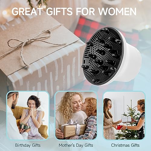 2023 Upgrad Universal Diffuser Hair Dryer Attachment, Hair Dryer Diffuser,Diffuser Attachment for Hair Dryer