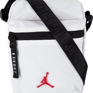 Jordan Mens Festival Bag 5" L x 1.25" W x 7" H White