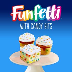 Funfetti Bundle, Includes 1 of each: Oreo Vanilla Cake Mix and Vanilla Frosting with By The Cup Spatula Knife