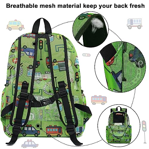 CAMTOP Mesh Backpack Kids Boys Girls Bookbag See Through Preschool Backpacks Casual Daypack for School Beach Travel Swim(Age 3-8 Years)