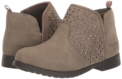 OshKosh B'Gosh Estell Fashion Boot, Taupe, 1 US Unisex Big Kid