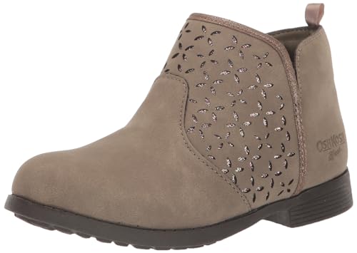 OshKosh B'Gosh Estell Fashion Boot, Taupe, 1 US Unisex Big Kid