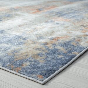 FairOnly 5x7 Area Rug Modern Abstract Rugs for Living Room Bedroom Rugs Persian Boho Area Rug, Non-Slip Non-Shedding Rugs Vintage Rugs,Bohemian Large Area Rug Floor Carpet Mat,5X7