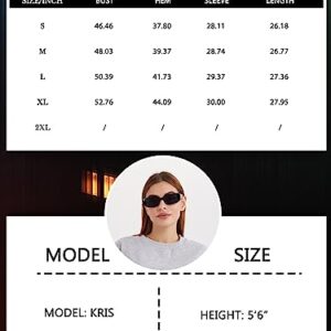 VNIRA Women’s Oversized Sweatshirt Fleece Crew Neck Long Sleeve Half Zip Casual Pullover Hoodie Tops Fall Y2K Clothes Deep Green