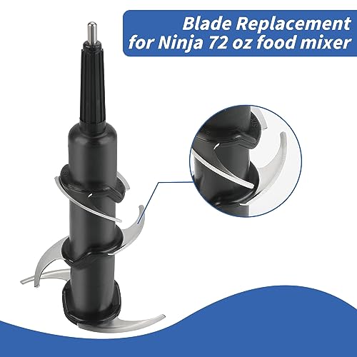 TAEYONK Ninja Blender Blade Replacement, Ninja Blender Replacement Parts Fit for Ninja 72 Oz Pitcher, Blender 6 Blades Replacement for Ninja Blender Kitchen System 1100W BL500 BL660C BL700 BL740 BL642