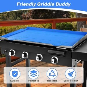 36" Silicone Griddle Mat for Blackstone Grill, Heavy Duty Food Grade Silicone Griddle Buddy Mat Top Cover for Blackstone Griddle Grill, Protect Griddle No Rust Dirt From Animal, Reusable Griddle Mat