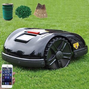 smart weeder, 3000 rpm mowing robot, mowing range: 2600㎡, battery life: 2-3 hours, anti-theft + automatic charging, used for back garden/lawn care