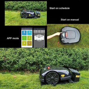 Smart Weeder, 3000 RPM Mowing Robot, Mowing Range: 2600㎡, Battery Life: 2-3 Hours, Anti-Theft + Automatic Charging, Used for Back Garden/Lawn Care