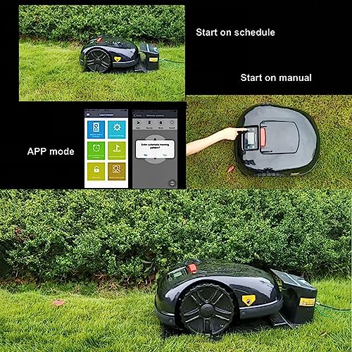 Smart Weeder, 3000 RPM Mowing Robot, Mowing Range: 2600㎡, Battery Life: 2-3 Hours, Anti-Theft + Automatic Charging, Used for Back Garden/Lawn Care