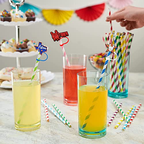 10pcs Straw Covers for Reusable Straws-Quirky TEXAS Style-Drinking Straw Covers Cap-Silicone Straw Toppers for Tumblers,Stanley Cup Straw Cover,Straw Tip Covers,7-9mm Straws Compatible 2D Style 32