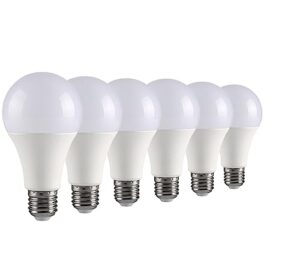 6-pack 3 way bulb 50 100 150w replacement led light bulbs, daylight 5000k, three way a19 bulbs with e26 base,700/1400/2100 lumen