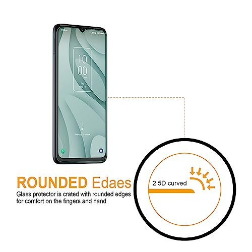 Supershieldz (3 Pack) Designed for TCL 40 X 5G / TCL 40 XE 5G Tempered Glass Screen Protector, Anti Scratch, Bubble Free