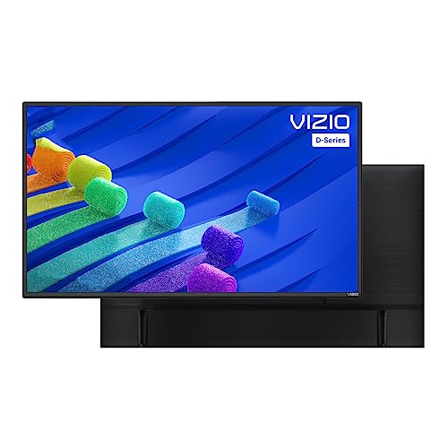 VIZIO 32 Inch D-Series Class HD Smart LED TV IQ Processor, V-Gaming Engine, Apple AirPlay and Chromecast Built-in + Free Wall Mount (No Stands), D32H-J09 (Renewed)