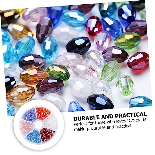 COHEALI 1 Pack Crystal Beads Bracelet Kit Beads Bracelets Beads Decorative Beads Round Beads Round Bracelet Beads Gemstone Beads Glass Beads Parts DIY Jewelry Making Accessory Necklace