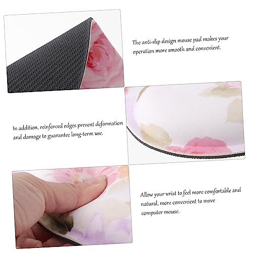 MAGICLULU Mouse Pad Memory Wrist Pad for Laptop Computer Pad Gel Wrist Rest Gel Mouse Pad Wrist Rest for Keyboard Mouse Pad with Wrist Rest Non-Skid Mouse Mat Ergonomic Mouse Pad Personality