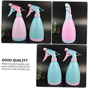 Yardwe 2Pcs watering can Misting plastic trigger sprayer Empty Spray Bottles hydoflask Succulent Watering Bottle Squirt Bottle Refillable Sprayer Bottles plastic carafe plant juicy or