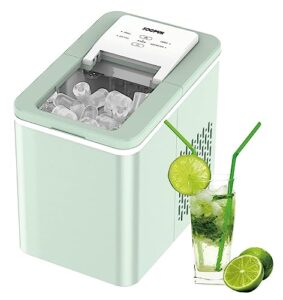 ice maker portable ice maker machine with ice scoop and basket for home, office and party