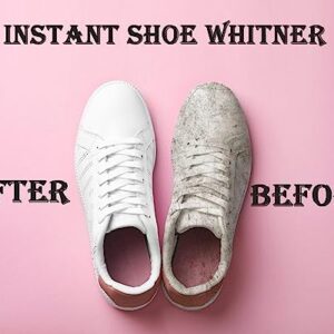 ZIG ZAG Instant Shoe Whitner for Sport Shoes,Sneakers and more Includes Sponge Applicator Easy-to-use Lid Brush Whitener Pack of 3