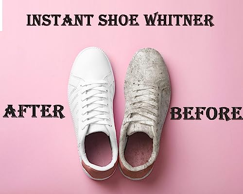 ZIG ZAG Instant Shoe Whitner for Sport Shoes,Sneakers and more Includes Sponge Applicator Easy-to-use Lid Brush Whitener Pack of 3