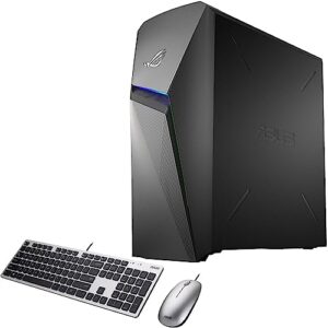 ASUS GL10DH Gaming & Entertainment Desktop PC (AMD Ryzen 7 3700X 8-Core, 16GB RAM, 512GB PCIe SSD + 1TB HDD (3.5), GTX 1660 Ti, WiFi, Bluetooth, HDMI, USB 3.2, Win 11 Home) Refurbished