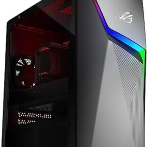 ASUS GL10DH Gaming & Entertainment Desktop PC (AMD Ryzen 7 3700X 8-Core, 16GB RAM, 512GB PCIe SSD + 1TB HDD (3.5), GTX 1660 Ti, WiFi, Bluetooth, HDMI, USB 3.2, Win 11 Home) Refurbished