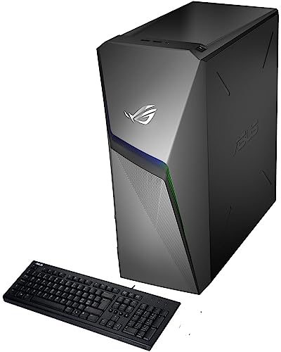 ASUS GL10DH-PH552 Gaming & Entertainment Desktop PC (AMD Ryzen 5 3400G 4-Core, 32GB RAM, 512GB PCIe SSD, GeForce GTX 1650, WiFi, Bluetooth, HDMI, USB 3.2, Win 10 Home) Refurbished