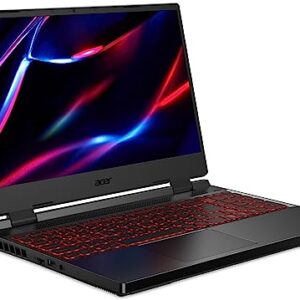 acer Nitro 5-AN515 Gaming & Entertainment Laptop (AMD Ryzen 7 6800H 8-Core, 64GB DDR5 4800MHz RAM, 1TB PCIe SSD, GeForce RTX 3070 Ti, 15.6" Win 11 Home) with MS 365 Personal, Dockztorm Hub