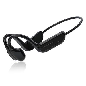 peakidom bone conduction headphones, open ear headphones wireless bluetooth, waterproof and sweatproof, suitable for running, fitness, cycling, driving, etc.
