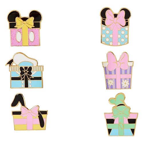 Loungefly Mickey Mouse and Friends Birthday Presents Mystery Box Pin (ONE RANDOM PIN)