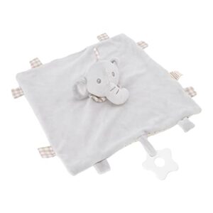 elephant security blanket, exercise hand eye coordination repeated washing baby security blanket for baby carriage for infanette