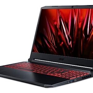 acer Nitro 5 AN515-57 Gaming & Business Laptop (Intel i7-11800H 8-Core, 64GB RAM, 2TB PCIe SSD, GeForce RTX 3050 Ti, 15.6" 144Hz Win 11 Home) with MS 365 Personal, Dockztorm Hub