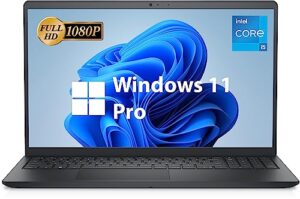 dell 2023 inspiron 15 business laptop, 15.6" 1920x1080 fhd display, intel quad-core i5-1135g7 2.4 ghz, 32gb ddr4, 1tb pcie ssd, webcam, sd card reader, wifi,bluetooth, windows 11 pro, black