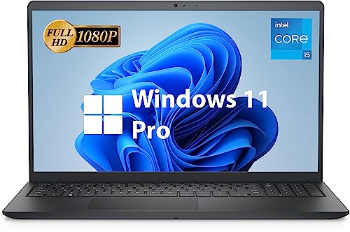 Dell 2023 Inspiron 15 Business Laptop, 15.6" 1920x1080 FHD Display, Intel Quad-Core i5-1135G7 2.4 GHz, 32GB DDR4, 1TB PCIe SSD, Webcam, SD Card Reader, WiFi,Bluetooth, Windows 11 Pro, Black