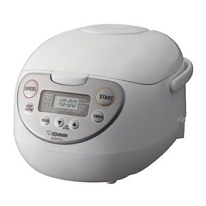 zojirushi ns-wtc10 micro-computer rice cooker and warmer 5.5 cup, white