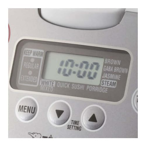 Zojirushi NS-WTC10 Micro-Computer Rice Cooker and Warmer 5.5 Cup, White