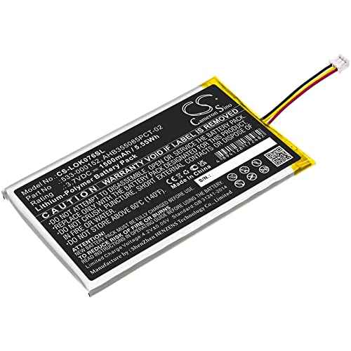 Auronino Replacement Battery for G913 TKL G913 YR0076 G915 G915TKL Compatible with 533-000204 L/N: 2012 AHB355085PCT-02 533-000152(1500mAh)