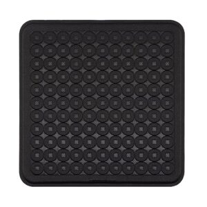 molonbutterfly premium gel seat cushion - cooling, comfortable, and pressure relief pad for office chair, car, wheelchair - long sitting support and pain relief(black)