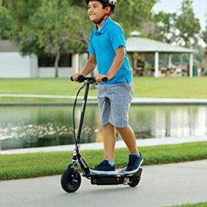 Gotrax GKS Electric Scooter & Razor E100 Glow Electric Scooter for Kids Age 8+, LED Light-Up Deck, 8 Air-Filled Front Tire, Up to 40 Minutes Continuous Ride Time