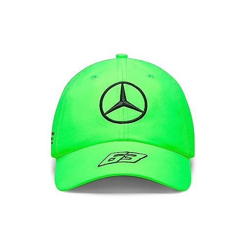 Mercedes AMG Petronas Formula One Team - 2023 George Russell Driver Hat - Neon Green - Unisex - Size: One Size