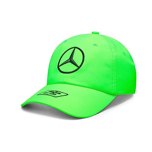 Mercedes AMG Petronas Formula One Team - 2023 George Russell Driver Hat - Neon Green - Unisex - Size: One Size