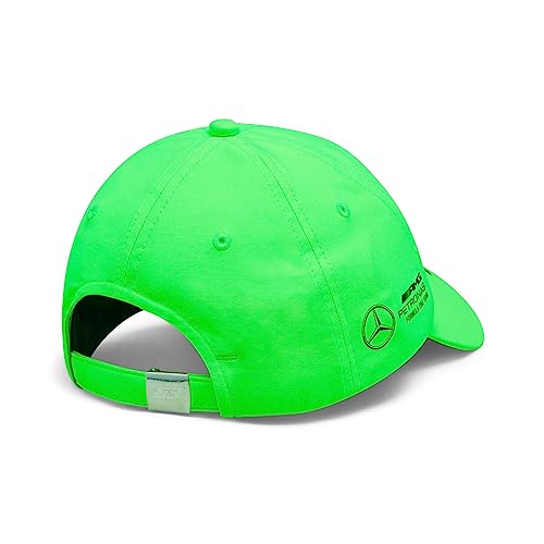 Mercedes AMG Petronas Formula One Team - 2023 George Russell Driver Hat - Neon Green - Unisex - Size: One Size